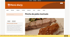 Desktop Screenshot of menudiario.com